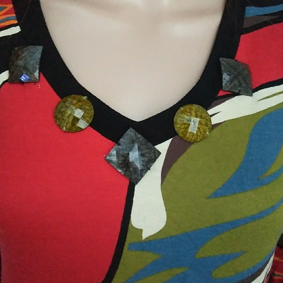 Faith collection multicolor dress size S - Picture 4 of 4